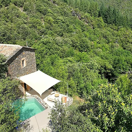Σπίτι διακοπών Historic Chestnut Kiln With Pool In The Cevennes Sumène