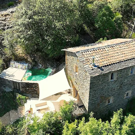 Historic Chestnut Kiln With Pool In The Cevennes Σπίτι διακοπών *