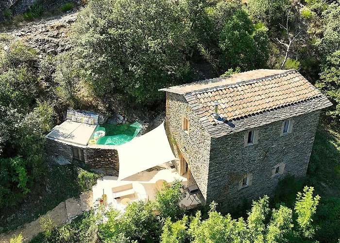 Historic Chestnut Kiln With Pool In The Cevennes Σπίτι διακοπών *